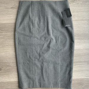 RW&Co Fleece Twill Pencil Skirt